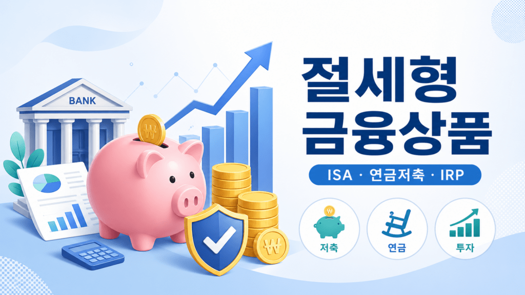 절세형 금융상품 종류와 추천 전략