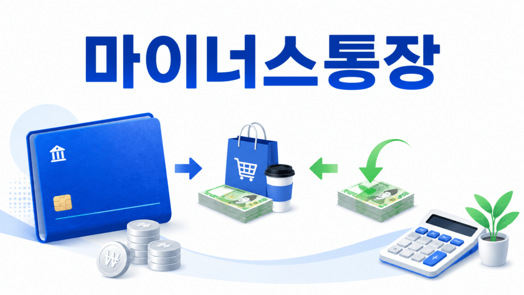 마이너스통장 뜻과 장단점 정리