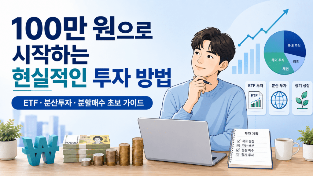 100만 원으로 투자 습관 만들기